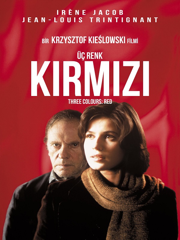 Mavi’de Paris’teki yaşlı bir kadın şişeleri geri dönüştürmeye atmaktadır ve Julie onu fark etmez (özgürlük hissindedir),